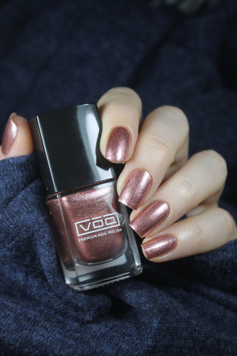 Лак Для Ногтей Лечебный Металлик Бронзовый VOQ Rock Rose