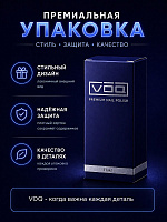 Лак Для Ногтей Укрепляющий Светло-Розовый Нюдовый Полу Прозрачный VOQ Soft Pink