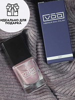 Лак Для Ногтей с Блестками Темно-розовый VOQ Crown