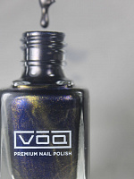 Лак Для Ногтей Кошачий Глаз Магнитный Синий VOQ Signature